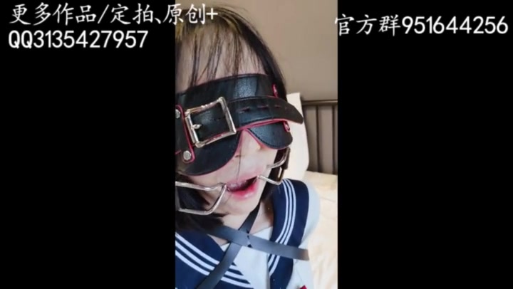 咕咕精 脱缚挑战（3）收藏多年的茶茶旧作-单手套 黑丝、裸足 露内内 全身爱抚 Preview 2