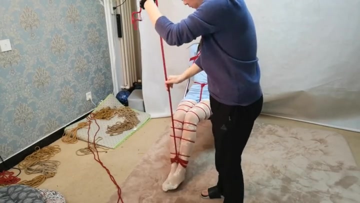 束缘阁 佳倩 温柔 甜美 被绑架 小艾姆 调叫 挠痒 打舌钉美少女 Preview 2