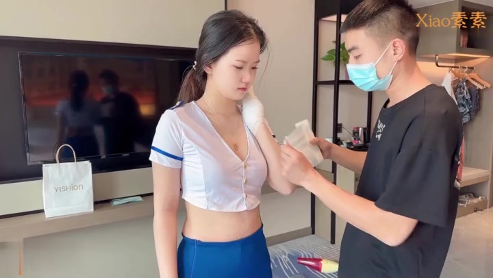 xiao素素 空姐佳佳被小哥哥绑在椅子上 全包封装 Preview 3