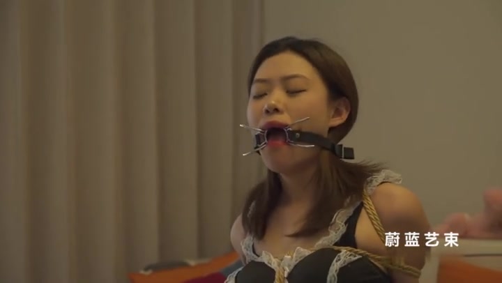 蔚蓝艺束 女仆爱菱欧式直臂，股绳，极限驷马 Preview 2