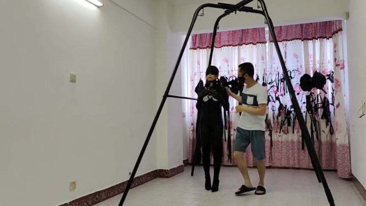 吊架下贞操锁全套禁锢调教 Preview 1