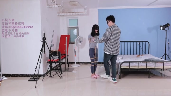 心悦艺束 身材超棒的欢欢欧式捆绑牵引驷马初试TK Preview 2