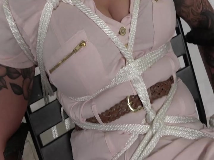 欧美绳艺 BellaChairRopeChallenge Preview 1