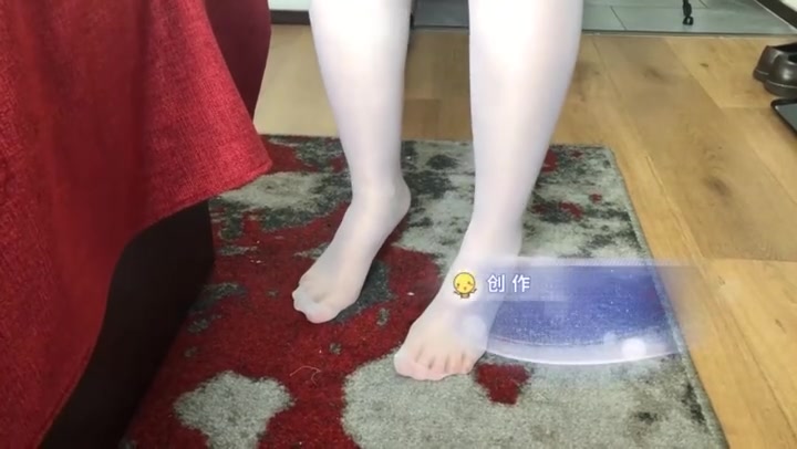 橙子原创 小雨踮脚吊 镣铐调教 Preview 1