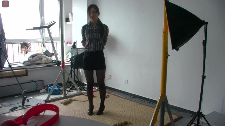 绳之韵 OL双美女女绳戏，瑾瑜虐菲菲（序幕篇）驷马捆绑、口球、TT塞入、鞭打、SP Preview 1