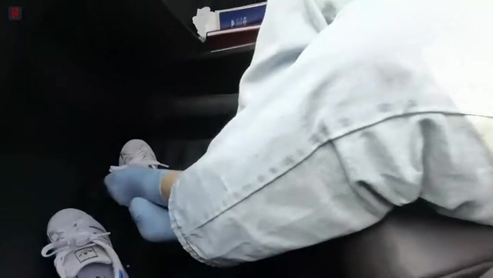 绳之韵 可爱小九妹，车内驷马股绳，行走在阳光下、晒晒美脚丫、原味堵嘴训练 Preview 1