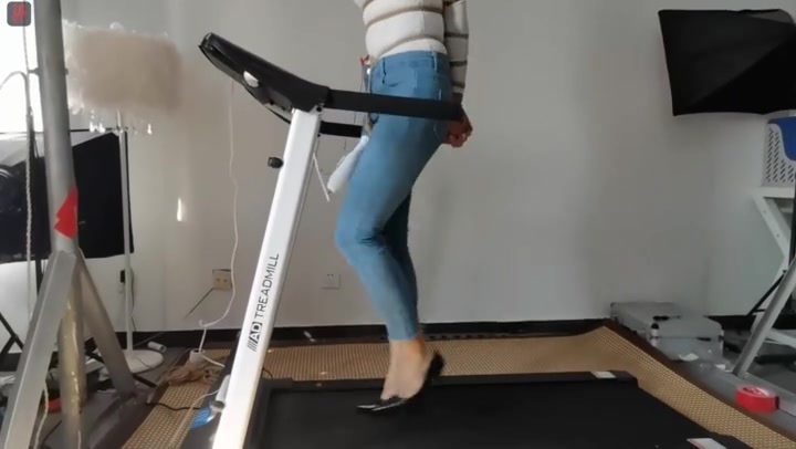 绳之韵 菲菲绳模的正确健身方式（下集）股绳固定强力棒，3档速度，累到发抖，汗水、口水直流. Preview 1
