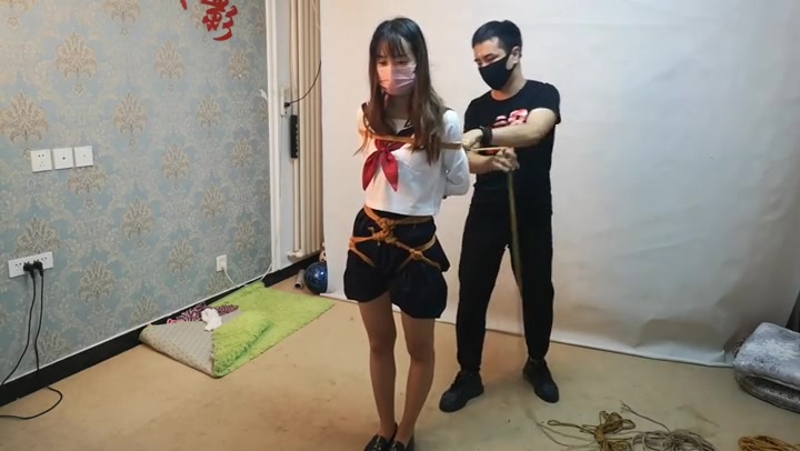 束缘阁 女艾姆潇潇 直臂团缚 正吊与倒吊 Preview 3