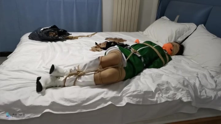 JS原创 丝袜销售员2（上）女销售上门推销，被下药迷晕 惨遭捆绑囚禁 艾可 Preview 2