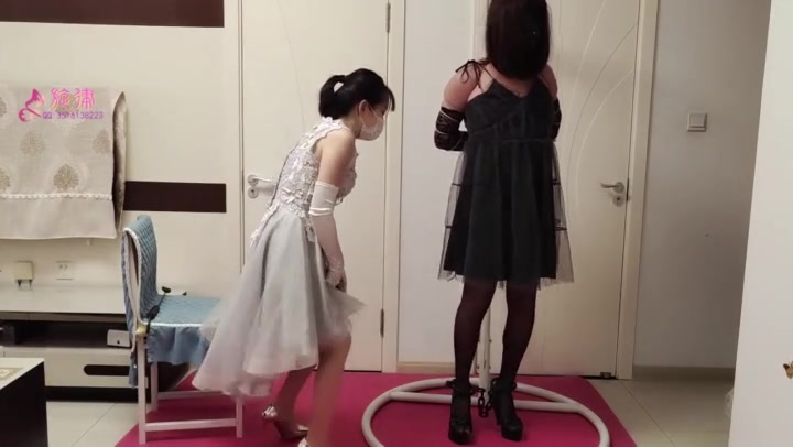 旋律 女王的考验（五花、脚镣、鞭打、呼吸瓶、震动套连续榨汁） Preview 1