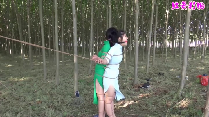 胜景影视 树林里女M连体缚 Preview 3