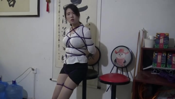 胜景影视 女M超紧捆绑基地游走（二） Preview 4
