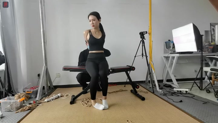绳之韵 俏俏回归第一拍（上集）极限直臂驷马、强震，口球口水收集 Preview 4