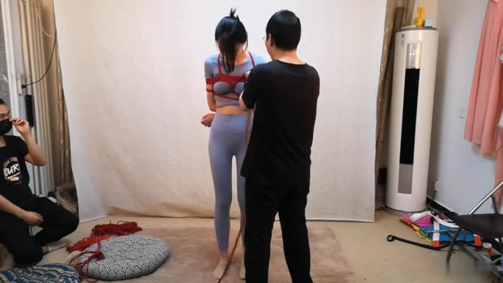 随心原创 苏樱 瑜伽服训练 尝试吊绑 Preview 2