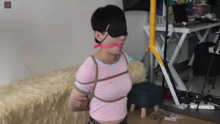 绳之韵 轻熟圣女紫萱试镜（第一集）JK白袜，口球驷马，人生第一棒 Preview 1