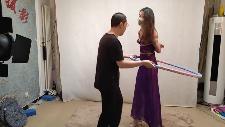 杨蕊 性感紫纱裙 Preview 2