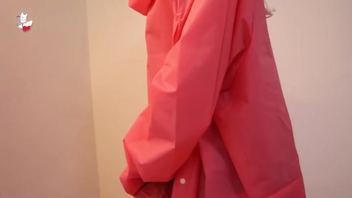 九尾少女 定拍白丝死库水雨衣胶带木乃伊，死库水龟甲缚捆绑，胶带木乃伊拘束挣扎 Preview 3