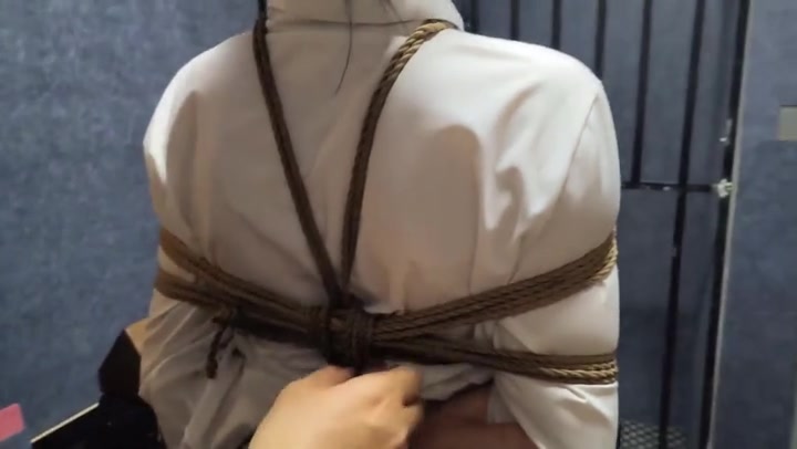 雨辰原创 珊珊立柱绑缚JK 肉丝 TK SP 手拍 散鞭 Preview 4