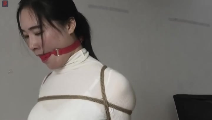 绳之韵 菲菲绳模的正确健身方式（第一集）捆绑高跟健步走，股绳、口球、牛仔裤、10CM高跟 Preview 3
