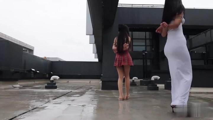 半岛束艺 暧昧的雨中双子吊 听蓝 西玛 Preview 2