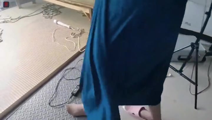 绳之韵 俏阿姨诗韵（下）孔雀蓝长裙捆绑，侵入式遥控佩戴外出 ，小区人很多，诗韵有点紧张啊 Preview 3