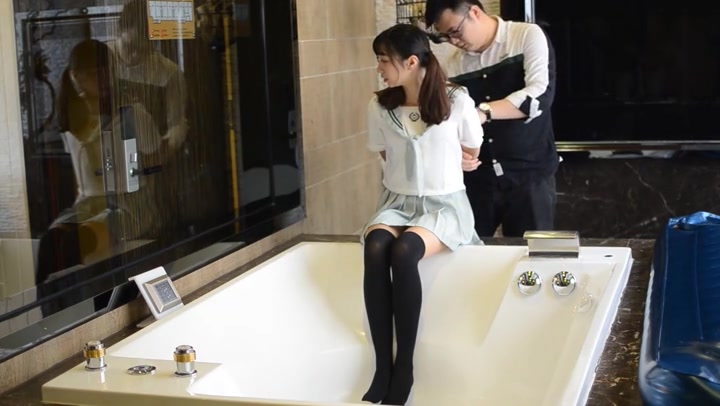 超萌小美女Jk少女的紧缚体验 超萌日系美女项圈驯服 Preview 1