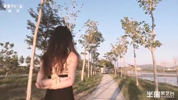 [半岛束艺台] 绳艺临时工-可乐唯美睡裙户外写真 Preview 1