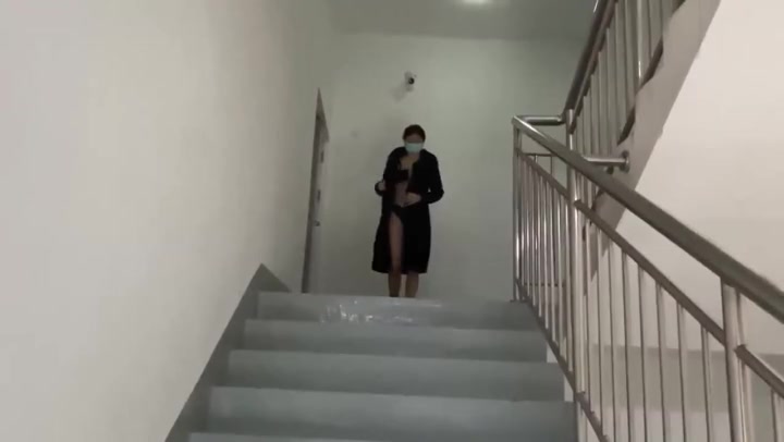 鲁R绳艺 轻.唯美（第十三篇）假期户外篇【第一视角系列】停车场 楼梯间 健身房 烂尾楼废墟 各种挑战 Preview 3