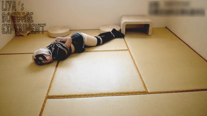 [网友原创] 【莉雅的定拍之作】贞德 ALTER（JK） COSPLAY 不堵嘴的紧缚实验 Preview 1