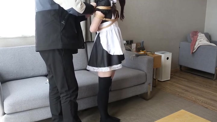 心悦艺束 定拍筱筱女仆入室劫持 Preview 1