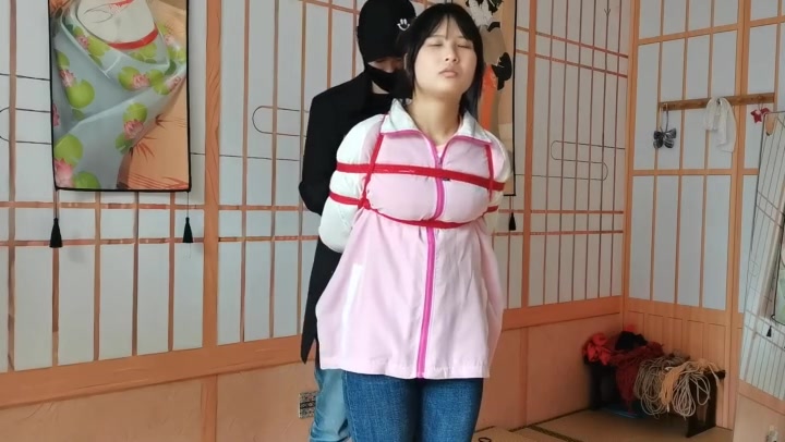 一绳所爱 萌新刘盼盼体验绳艺捆绑 Preview 1