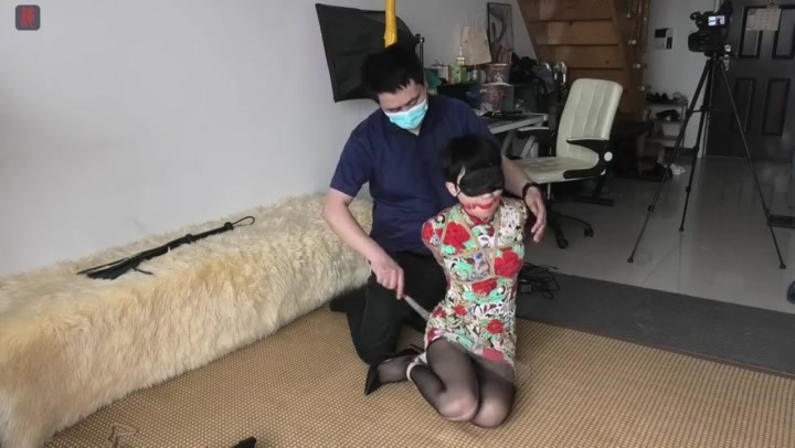 绳之韵 紫萱试镜（第三集）直臂驷马，口球、刑责、鞭打 Preview 1