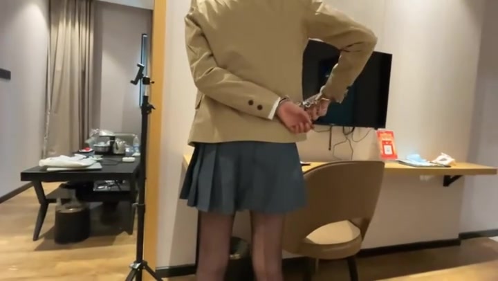 杰仔 定拍林念念的镣铐另外一位女生镣铐游戏 cos樱岛麻衣 Preview 4