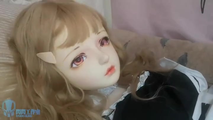 泉蜜蜂闪闪 仿真面具+Kigurumi头壳 双层女仆 Preview 4