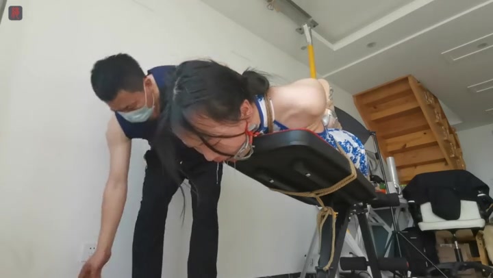 绳之韵 小软试镜（第三集）口水妞的驷马紧缚、开口器口水收集专辑 Preview 4
