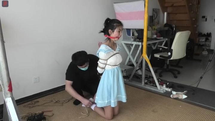 绳之韵 软萌新人小甜甜试镜：JK、白袜，口球、后观音、股绳、连头驷马，TK、鞭打 Preview 1