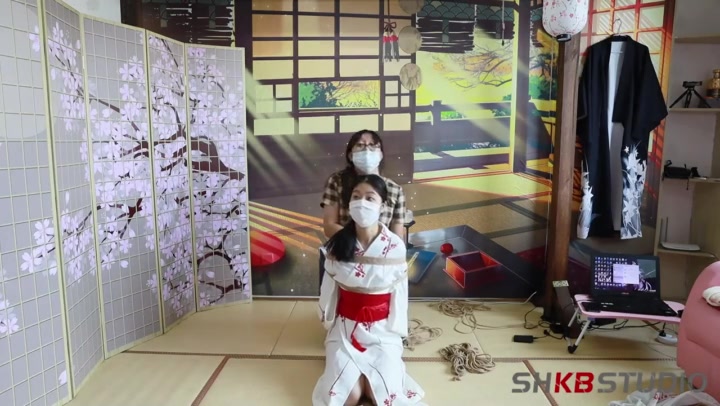 SHKBSTUDIO 檬檬和服捆绑吊缚（上-下合并版） Preview 1