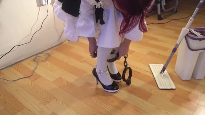 魔法摄影工坊 被监禁的女仆7 拘束架惩罚 模特小翼. Preview 3
