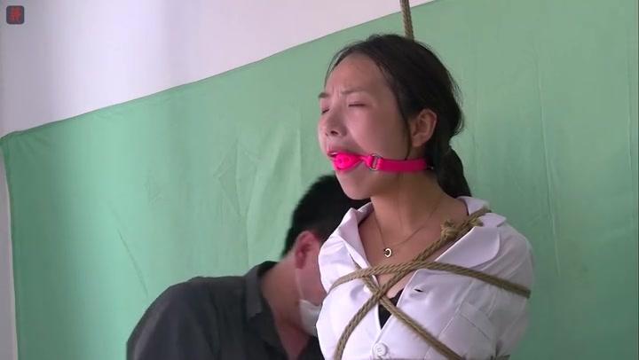 绳之韵 黑丝高跟女护士长腿萍儿试镜（第一集）直臂捆绑、半吊、口球，固定、拷打 Preview 4