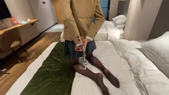 杰仔 定拍林念念的镣铐另外一位女生镣铐游戏 cos樱岛麻衣 Preview 1