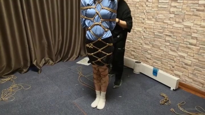 束缘阁 五四学生装 全身菱形吊缚 空中秋千 Preview 2