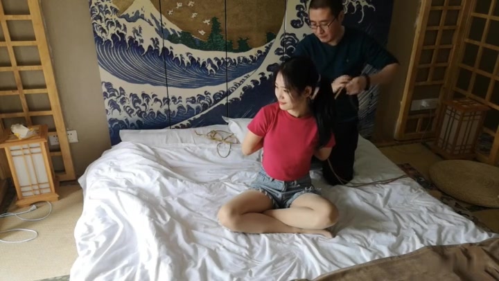 随心原创 清纯林夕 捆绑初体验 表现不错 很开心 漂亮的小脚丫 Preview 1