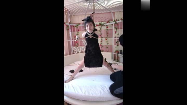 茶茶丸 乱世佳人旗袍绳艺与铁窗玫瑰的交织曲+吊绑+欧式+后手+极限驷马+强制GC Preview 2