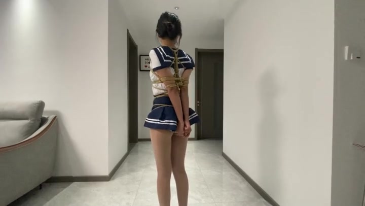 涵涵涵龟甲缚+欧式直臂 开档白丝 Preview 4