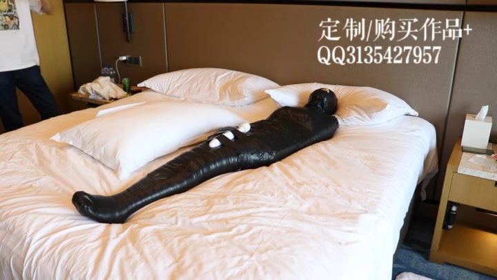 咕咕精 超绝望！茶茶胶带木乃伊全包7小时拘束放置体验 情绪崩溃到哭，拼命挣扎 Preview 2