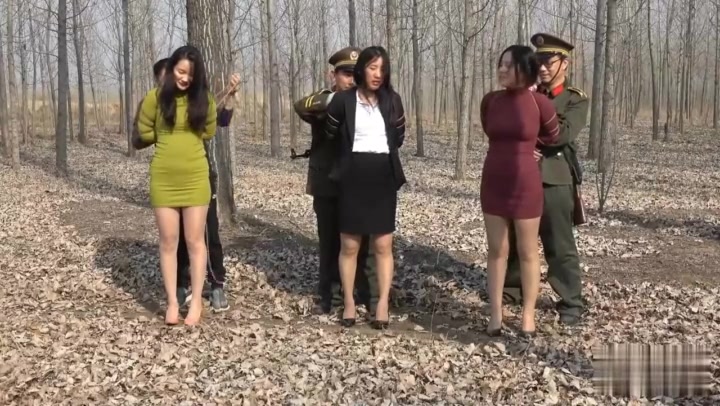 mj影视 跪绑三女魔 苗老板，许秋怡，唐晓鱼，三女犯，五花捆绑押赴刑场执行 Preview 1