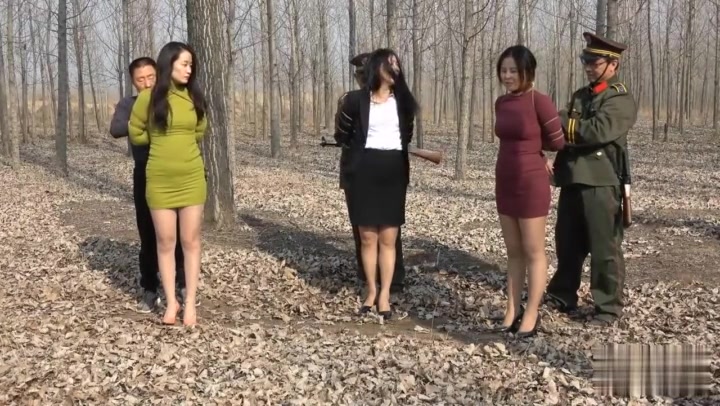 mj影视 跪绑三女魔 苗老板，许秋怡，唐晓鱼，三女犯，五花捆绑押赴刑场执行 Preview 2
