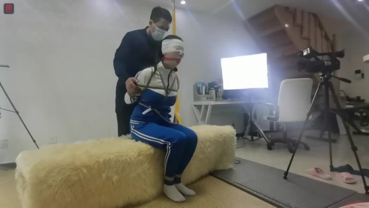 绳之韵 子晴绳艺打工纪（第一集）清纯靓丽女高生的痛苦初体验，极限后观音驷马 Preview 1