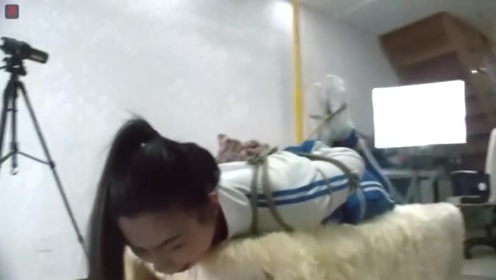 绳之韵 子晴绳艺打工纪（第一集）清纯靓丽女高生的痛苦初体验，极限后观音驷马 Preview 4