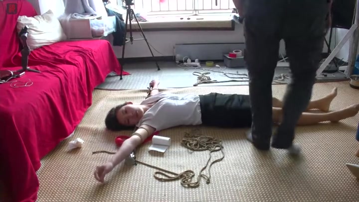 绳之韵 假期工薄丝小OL瑾瑜的直臂训练、嫩脚心和腋窝之痒（合并版）又找到一个痒穴，一字横臂、大字固定、疯狂的TK Preview 2